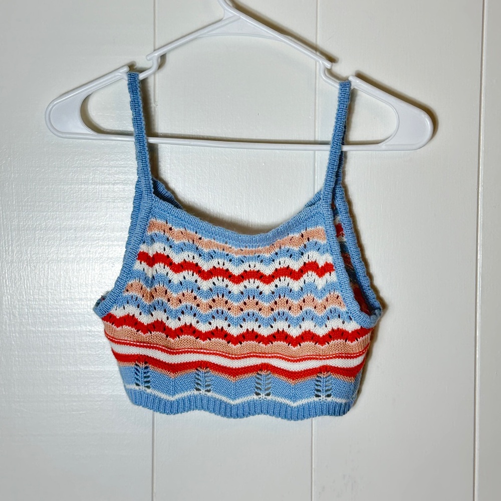 SHEIN Multicolor Knit Top